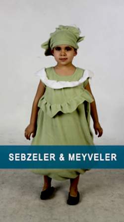 Sebze & Meyve Kostümü